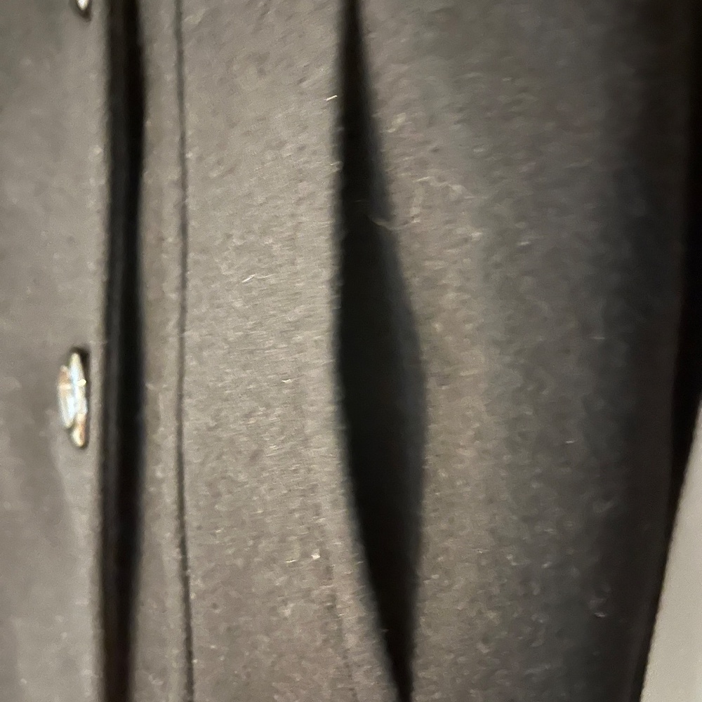 Anne Klein black button up coat. NWT. - Picture 5 of 7